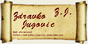 Zdravko Jugović vizit kartica